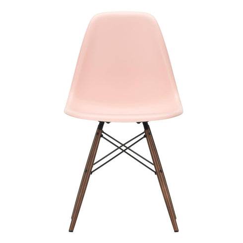 Cadeira Eames em Plástico DSW / Base dark maple
